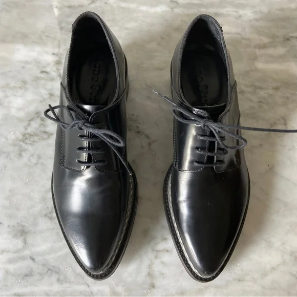 Acne Studios Lark Platform Oxford with Snakeskin Trim | Size 36 - Picture 2 of 12